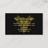 Consultant, Golden Square, Rising Phoenix Visitekaartje (Achterkant)