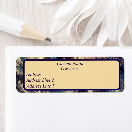 Consultant Moderne Abstracte Kunst Etiket (Insitu)