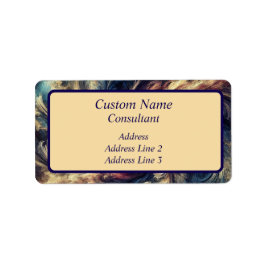 Consultant Moderne Abstracte Kunst Etiket