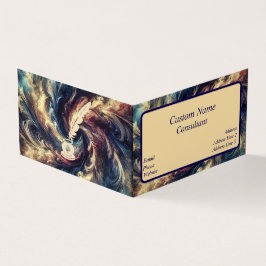Consultant Moderne Abstracte Kunst Visitekaartje