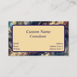 Consultant Moderne Abstracte Kunst Visitekaartje