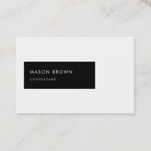 Consultant Profi Modern Geometric Visitekaartje