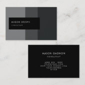 Consultant Profi Modern Gradiënt Patroon Visitekaartje (Voorkant / Achterkant)