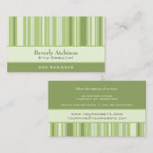 Consultant Stripes Visitekaartje (Voorkant / Achterkant)