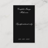 Consultant Visitekaartje (Achterkant)