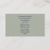 Consultant Visitekaartje (Achterkant)