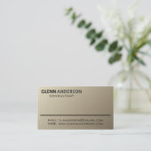 Consultant: Visitekaartjes (Staand voorkant)