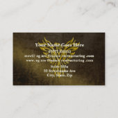 Consultant voor financiële herstructurering, Phoen Visitekaartje (Achterkant)