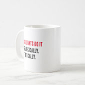 Consultants doen het strategisch, tactisch koffiemok (Voorkant links)