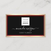 Consulting Investeringen Blogger Influencer Gold V Visitekaartje (Voorkant)