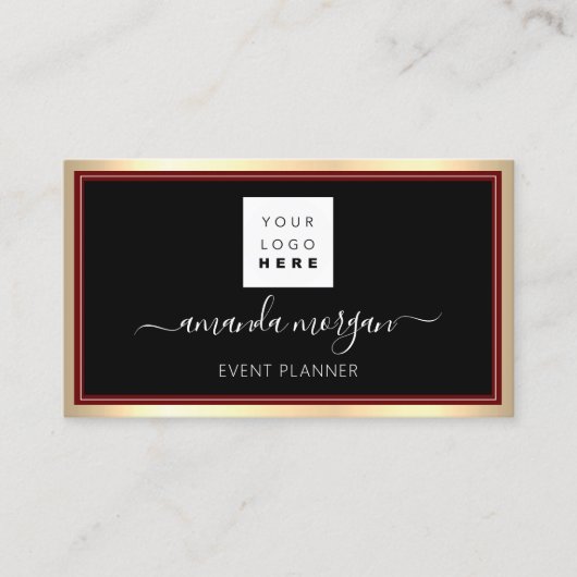 Consulting Investeringen Blogger Influencer Gold V Visitekaartje (Voorkant)