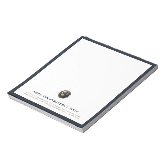 Consulting Logo Professioneel Notitieblok (Linkerzijde)