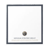 Consulting Logo Professioneel Notitieblok (Voorkant)