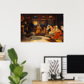 Consulting the Oracle by John William Waterhouse Poster (Thuiskantoor)