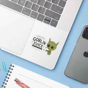 Consume Goblin Juice Grappige Goblin Meme Quote Sticker