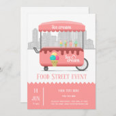 Consumptie-ijs Kaart (Voorkant / Achterkant)