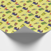 Consumptie-ijs, melkshakes, consumptie-ijs cadeaupapier (Hoek)