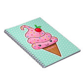 Consumptie-ijs - met naam - notitieboek (Rechterzijde)