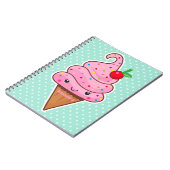 Consumptie-ijs - met naam - notitieboek (Linkerzijde)