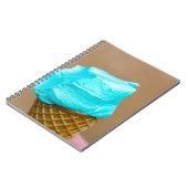 Consumptie-ijs met wafelmacro notitieboek (Linkerzijde)