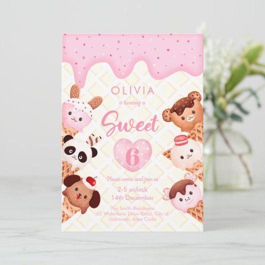 Consumptie Kind Birthday Kaart (Staand voorkant)