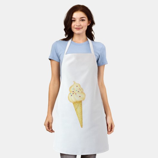 Consumptie Schort (Gedragen)