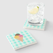 Consumptie Stenen Onderzetter (Zijkant)