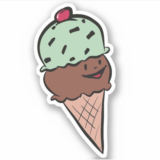 Consumptie Sticker (Voorkant)