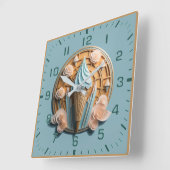 Consumptie Vierkante Klok (Hoek)