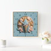 Consumptie Vierkante Klok (Huis)