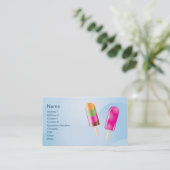 Consumptie Visitekaartje (Staand voorkant)