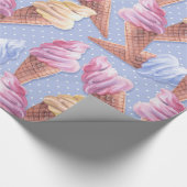 Consumptie. Zoet patroon Cadeaupapier (Hoek)