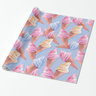 Consumptie. Zoet patroon Cadeaupapier