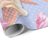 Consumptie. Zoet patroon Cadeaupapier (Rol Hoek)