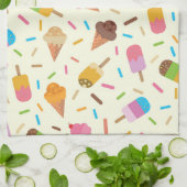 Consumptienaam Ice crème Theedoek (Gevouwen)