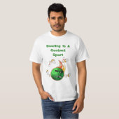 Contact Bowling T-shirt (Voorkant volledig)