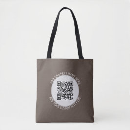 Contact Gratis Cafe Modern Contactloos Scan Mij Qr Tote Bag