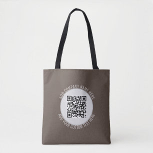 Contact Gratis Cafe Modern Contactloos Scan Mij Qr Tote Bag