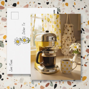 Contact houden   Even hallo zeggen   Mooie koffie  Briefkaart