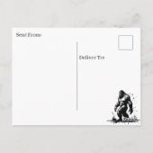 Contact houden met Sasquatch Briefkaart (Achterkant)