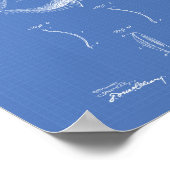 Contact lens 1903 Patent Art Blueprint Poster (Hoek)