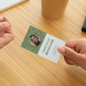 Contact met ons opnemen | QR Code Groene Thee Logo Visitekaartje