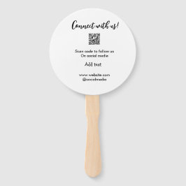 Contact met ons opnemen QR-code scannen Website to Handwaaier