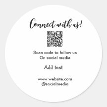 Contact met ons opnemen QR-code scannen Website to