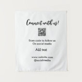 Contact met ons opnemen QR-code scannen Website to Wandkleed (Voorkant)