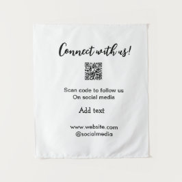 Contact met ons opnemen QR-code scannen Website to Wandkleed