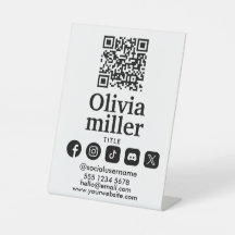 Contact met ons opnemen | Social media QR-code mod