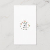 Contact met ons opnemen | Social media QR-code mod Visitekaartje (Achterkant)