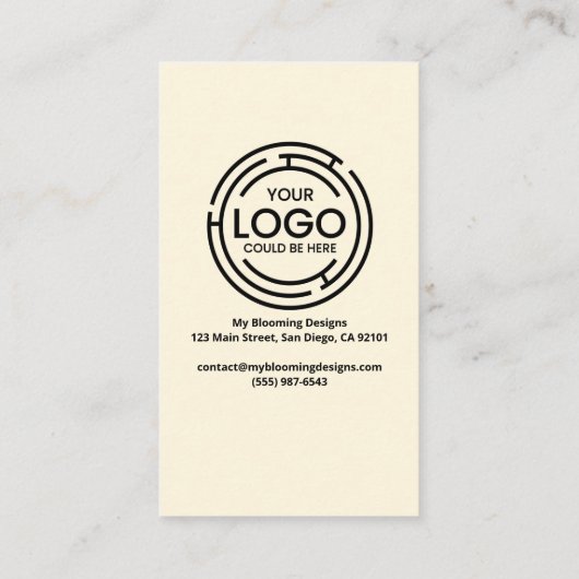 Contact met ons Social Media QR-code Visitekaartje (Achterkant)