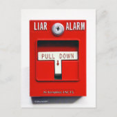 Contact opnemen met Donald J. Trump Fire Briefkaar Briefkaart (Voorkant)